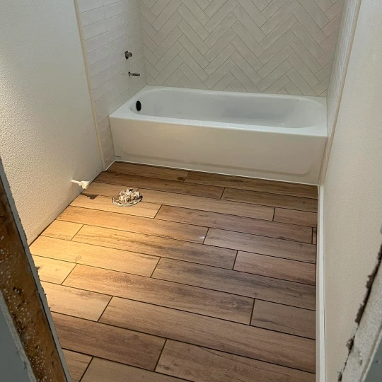 Tub-to-shower conversion, Bathroom Renovation Sarasota