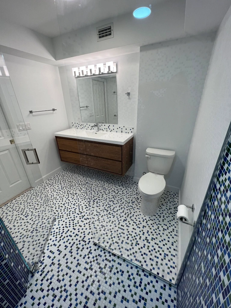 Luxury tub to walk-in shower conversion Siesta Key